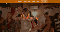 Desktop Screenshot of dancefestivalindia.com